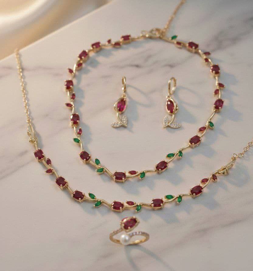 PARURE JDID 🔥 Collection 2026 💕 en Acier inoxydable .. خيري لي عجباتك نبعتوهالك 😍🥰
