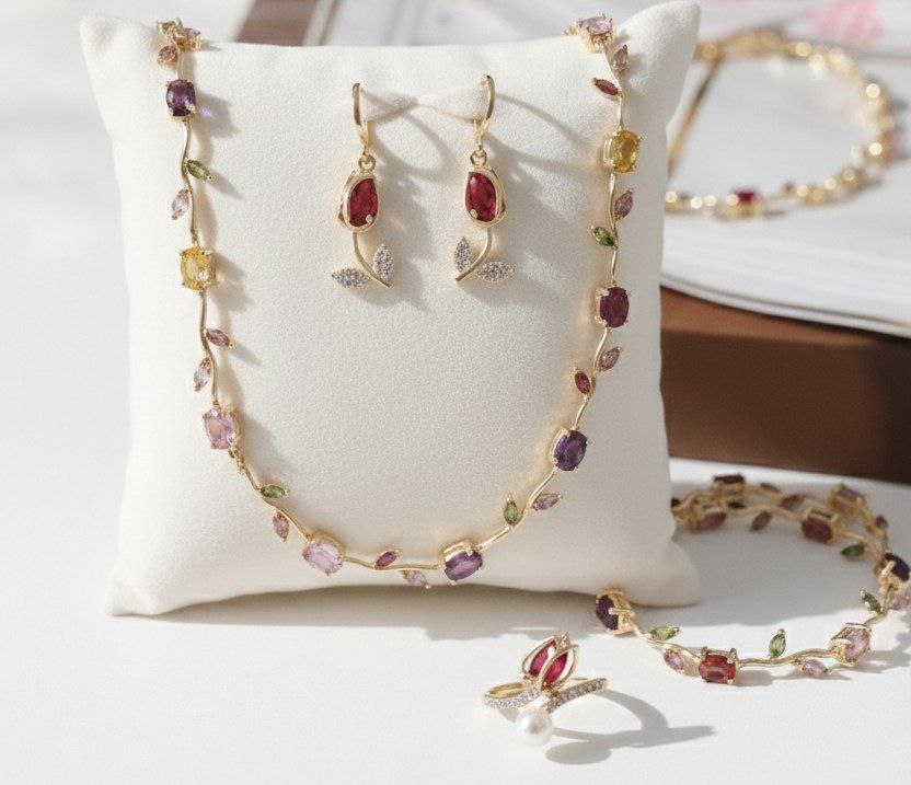 PARURE JDID 🔥 Collection 2026 💕 en Acier inoxydable .. خيري لي عجباتك نبعتوهالك 😍🥰