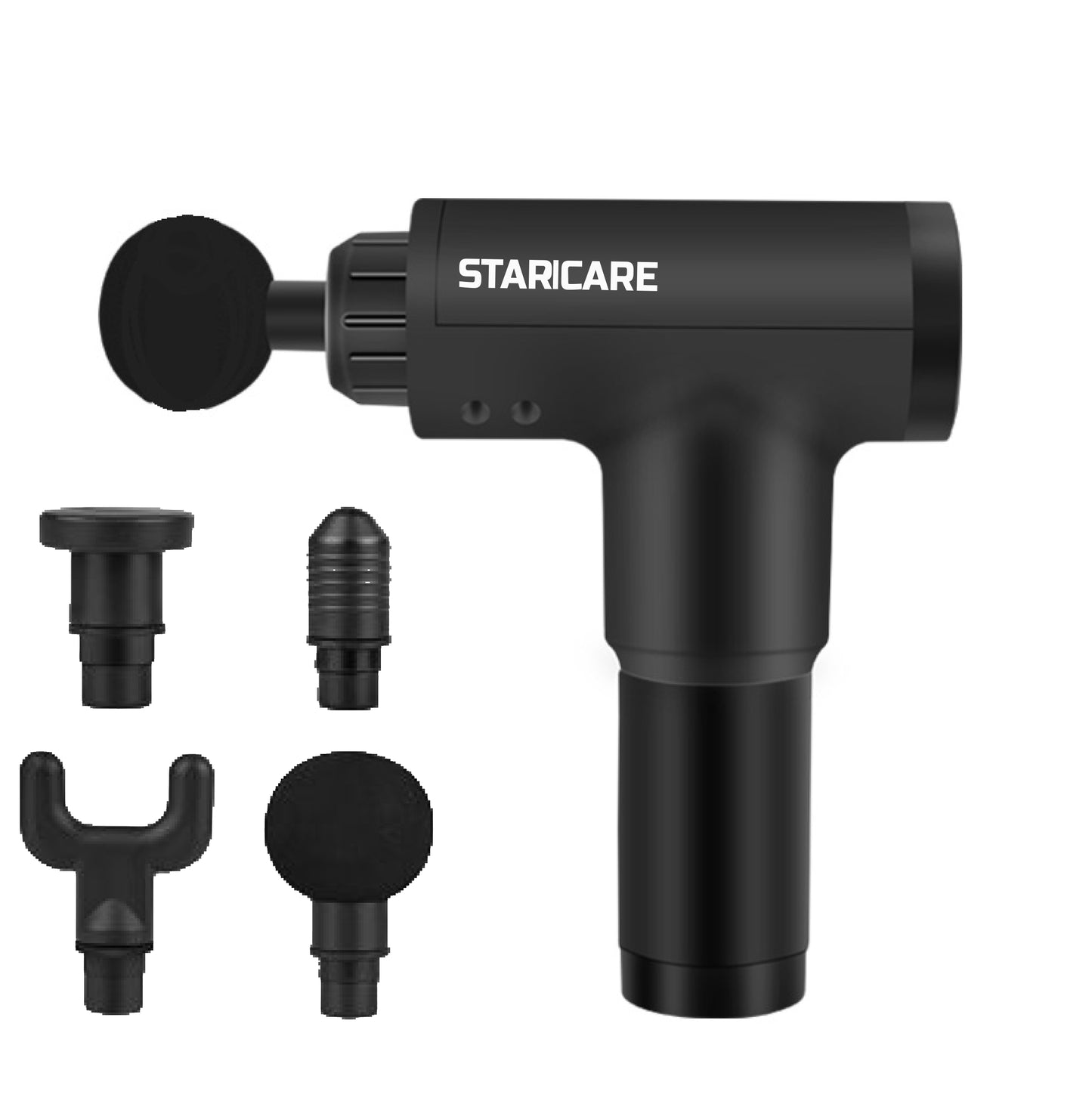 nouveau pistolet de massage 3en1 STARICARE, Séparables vibrations massages 3en1 multifonctions STARICARE